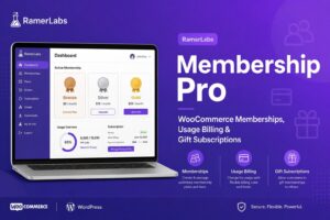RamerLabs Membership Pro — WooCommerce Memberships, Usage Billing & Gift Subscriptions